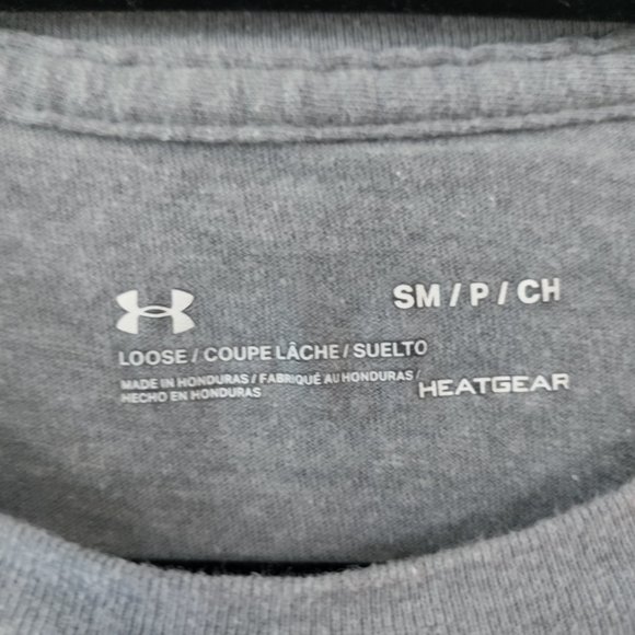 Under Armour Men's Longsleeves Shirt Grey Small - Picture 3 of 8